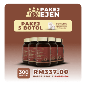 5 Botol Qust Al-Hindi + Free Gift